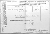 Regning på skatter, juli kvartal