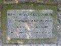 R764 Gravsten for R764 Rudolf Theodor Oppermann og hustru R404 Christiane Margrethe f. Wolff, Frederiksberg kirkegård.